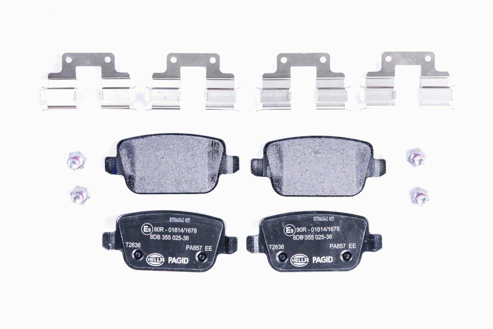 HELLA 8DB 355 025-361 Bremsbelagsatz, SBB