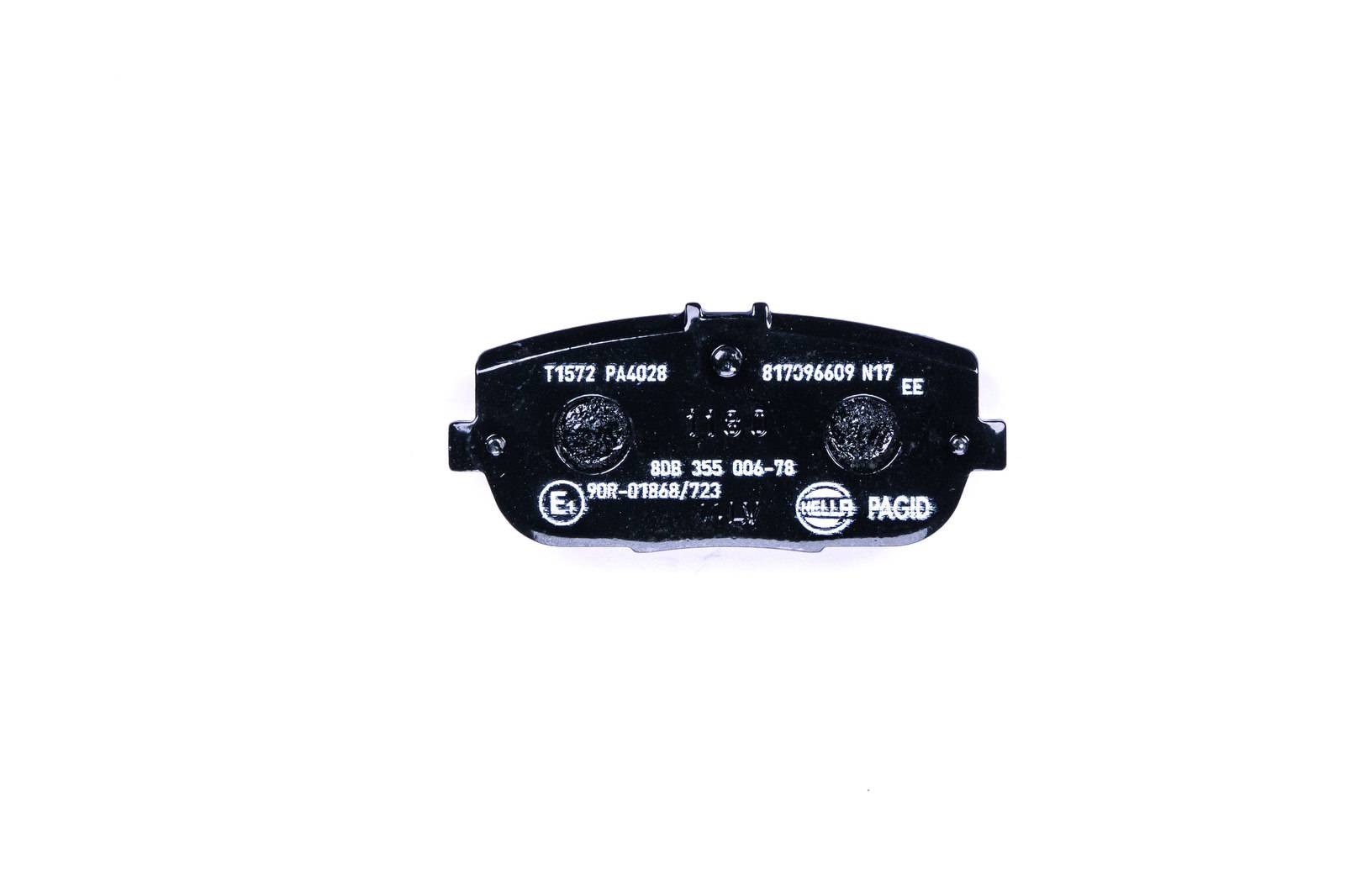 HELLA 8DB 355 006-781 Bremsbelagsatz, SBB