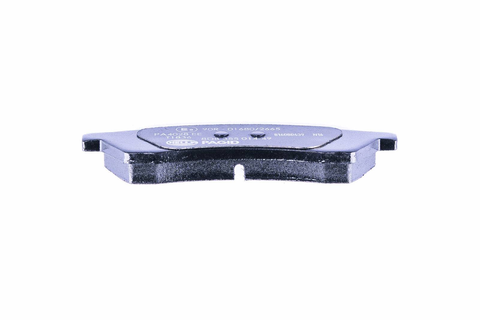 HELLA 8DB 355 014-491 Bremsbelagsatz, SBB