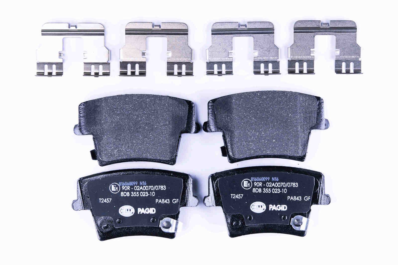 HELLA 8DB 355 023-101 Bremsbelagsatz, SBB
