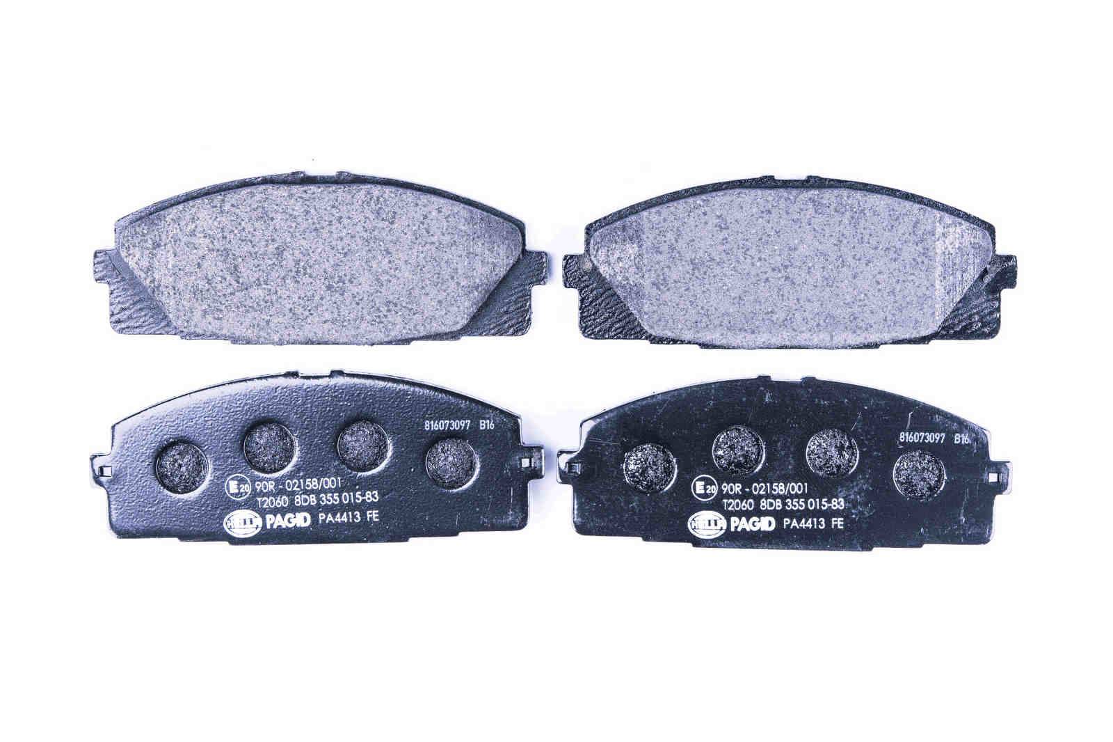 HELLA 8DB 355 015-831 Bremsbelagsatz, SBB