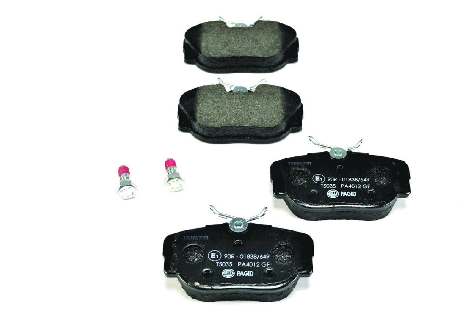 HELLA 8DB 355 017-811 Bremsbelagsatz, SBB