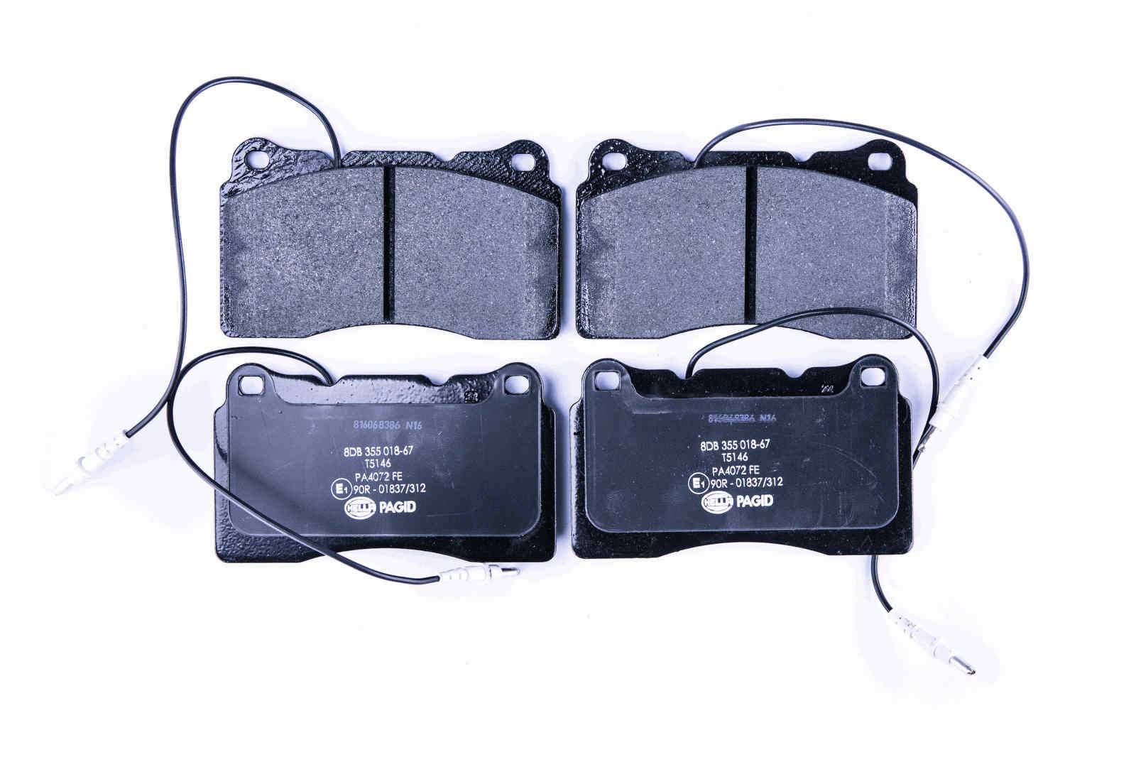 HELLA 8DB 355 018-671 Bremsbelagsatz, SBB