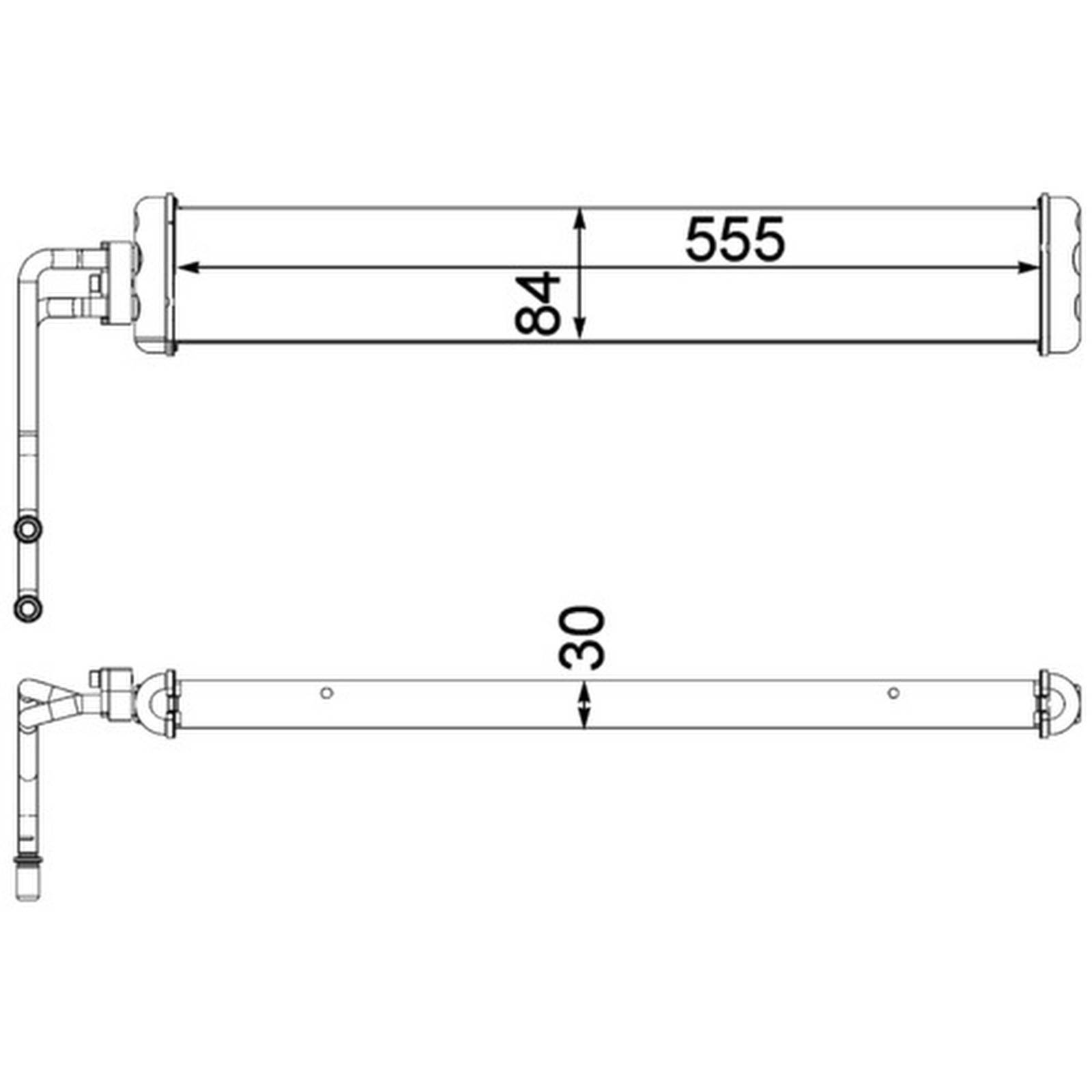 Mahle CLC99000P Ölkühler, Automatikgetriebe