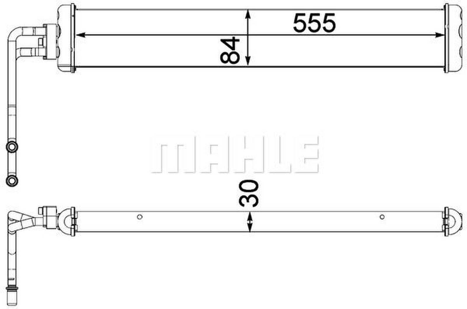 Mahle CLC99000P Ölkühler, Automatikgetriebe