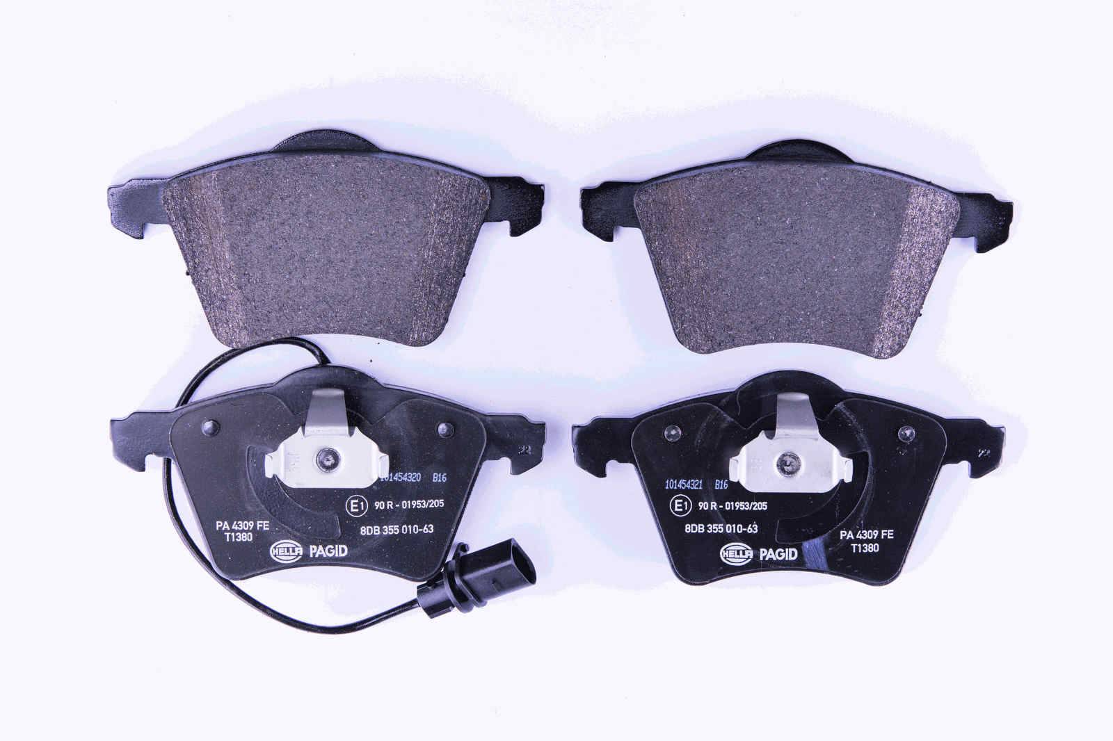 HELLA 8DB 355 010-631 Bremsbelagsatz, SBB