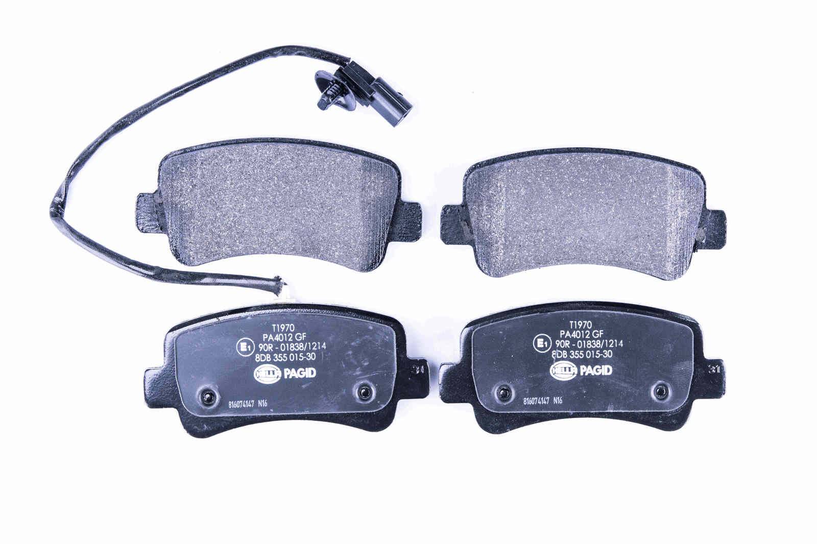 HELLA 8DB 355 015-301 Bremsbelagsatz, SBB