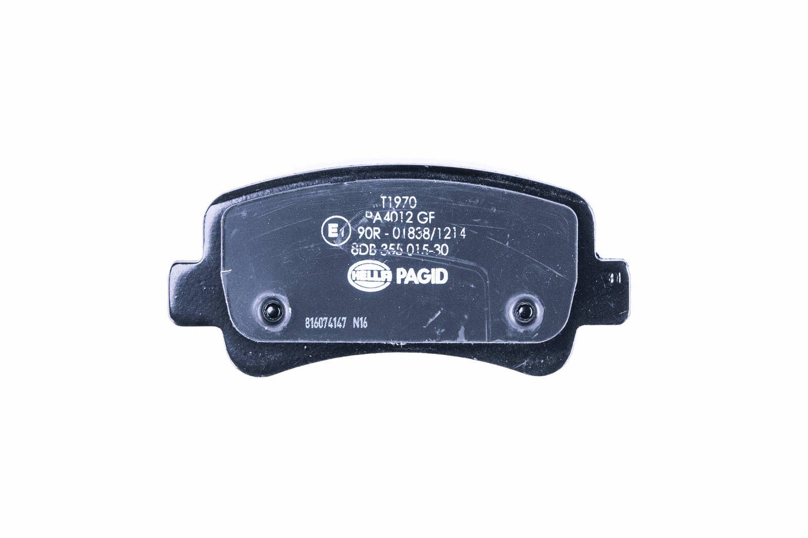 HELLA 8DB 355 015-301 Bremsbelagsatz, SBB