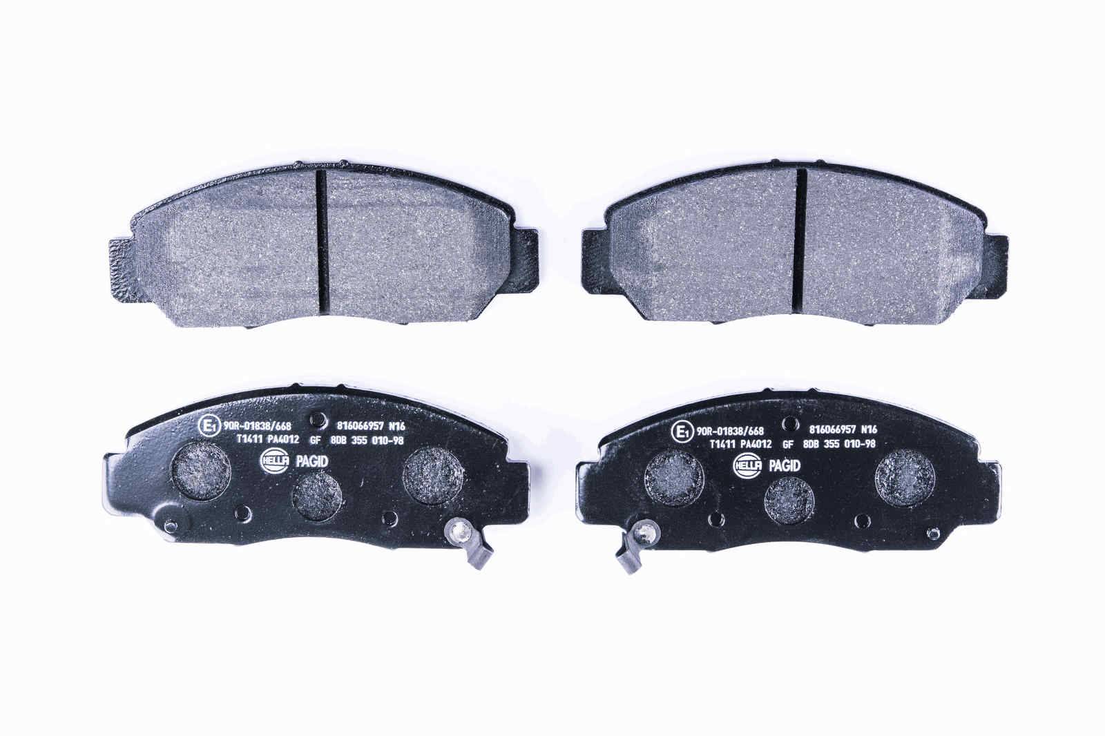 HELLA 8DB 355 010-981 Bremsbelagsatz, SBB
