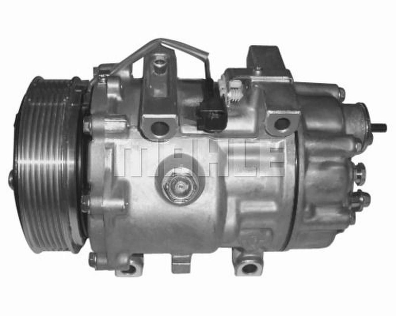 Klimakompressor 12 V Ø 119 mm MAHLE passend für u.a. VOLVO C30