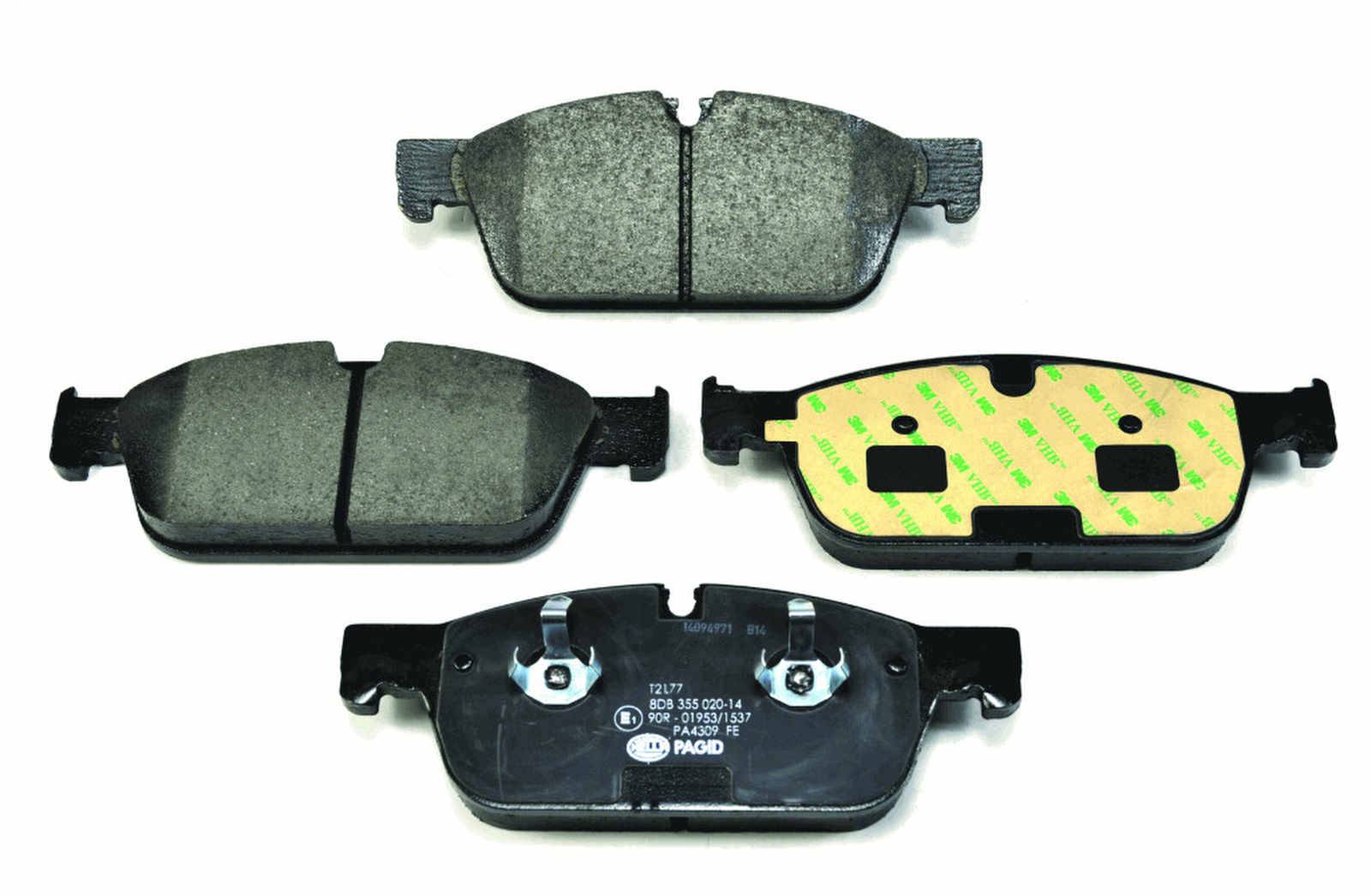HELLA 8DB 355 020-141 Bremsbelagsatz, SBB
