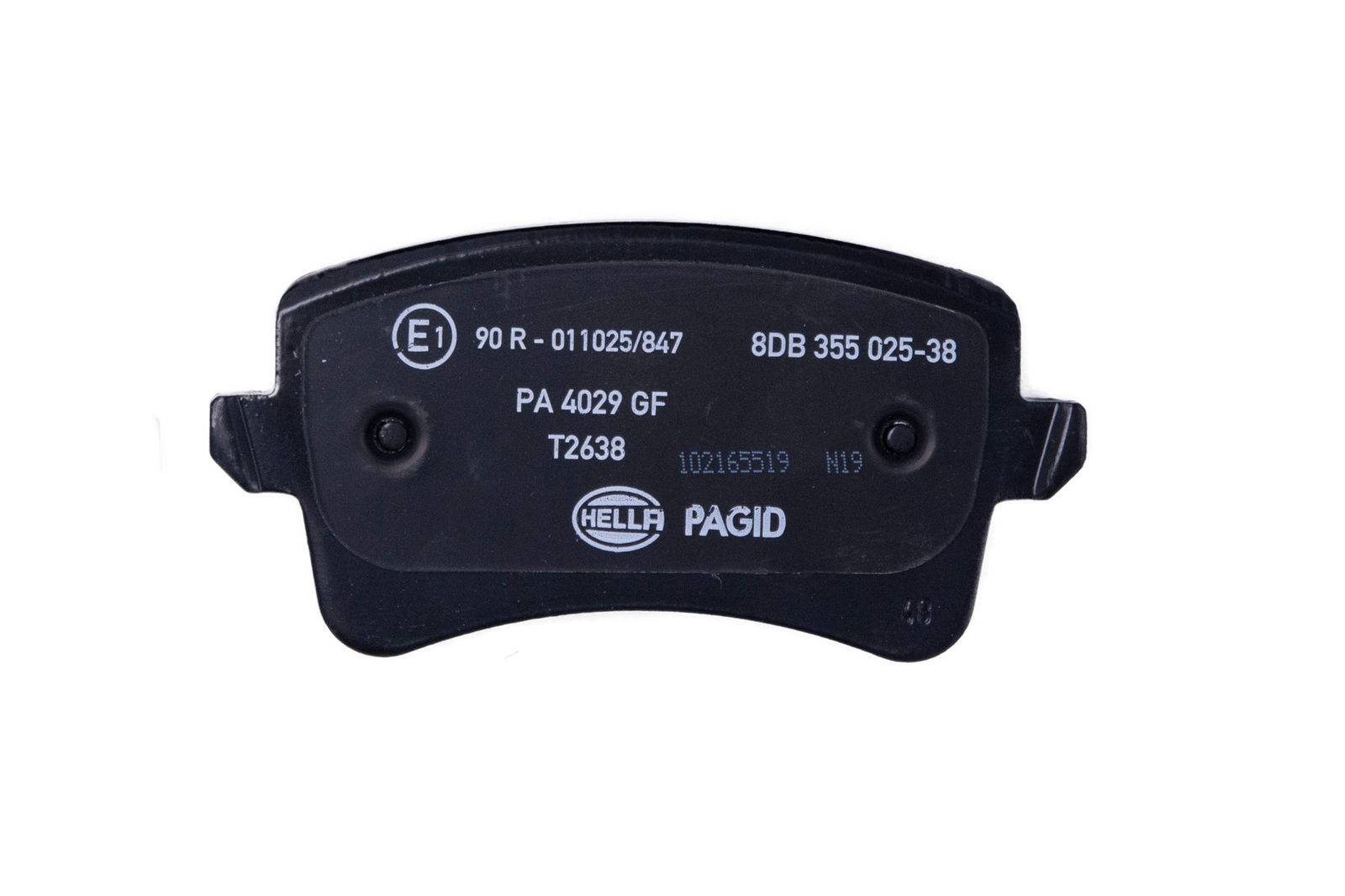 HELLA 8DB 355 025-381 Bremsbelagsatz, SBB