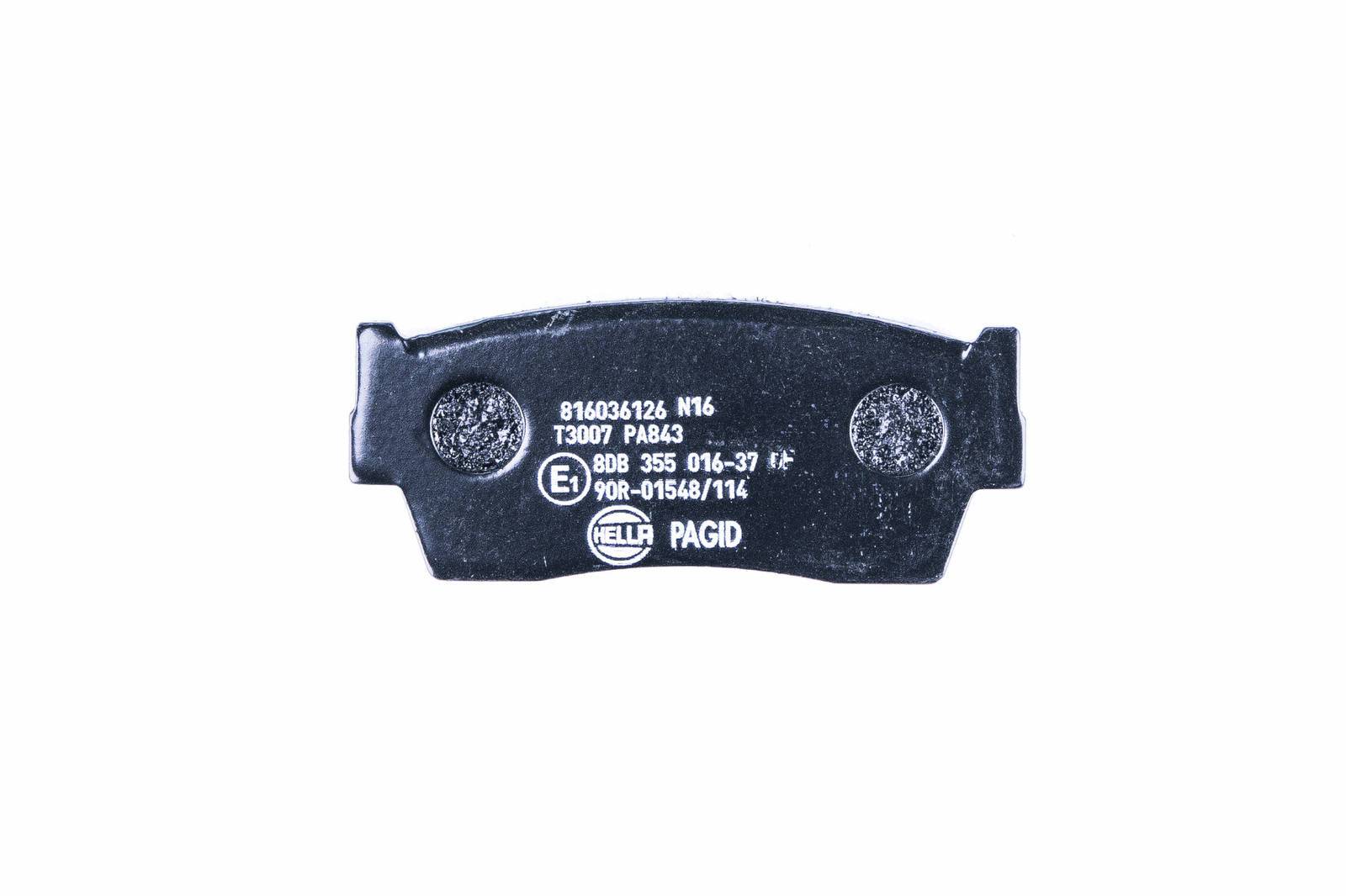 HELLA 8DB 355 016-371 Bremsbelagsatz, SBB