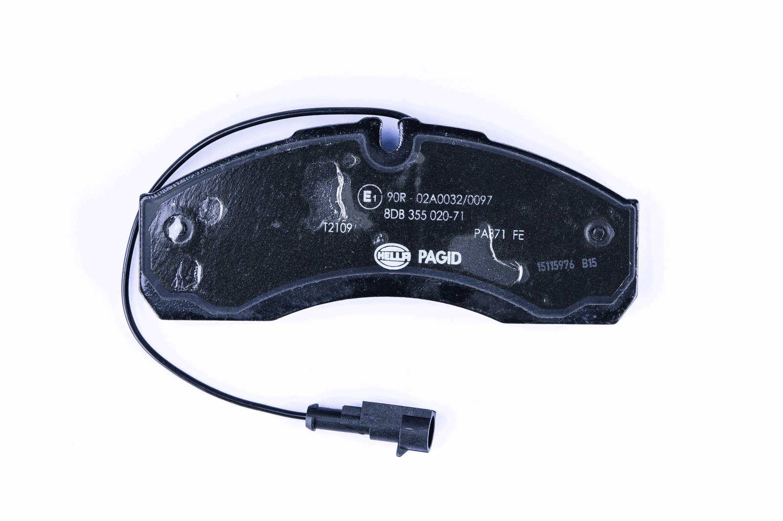 HELLA 8DB 355 020-711 Bremsbelagsatz, SBB