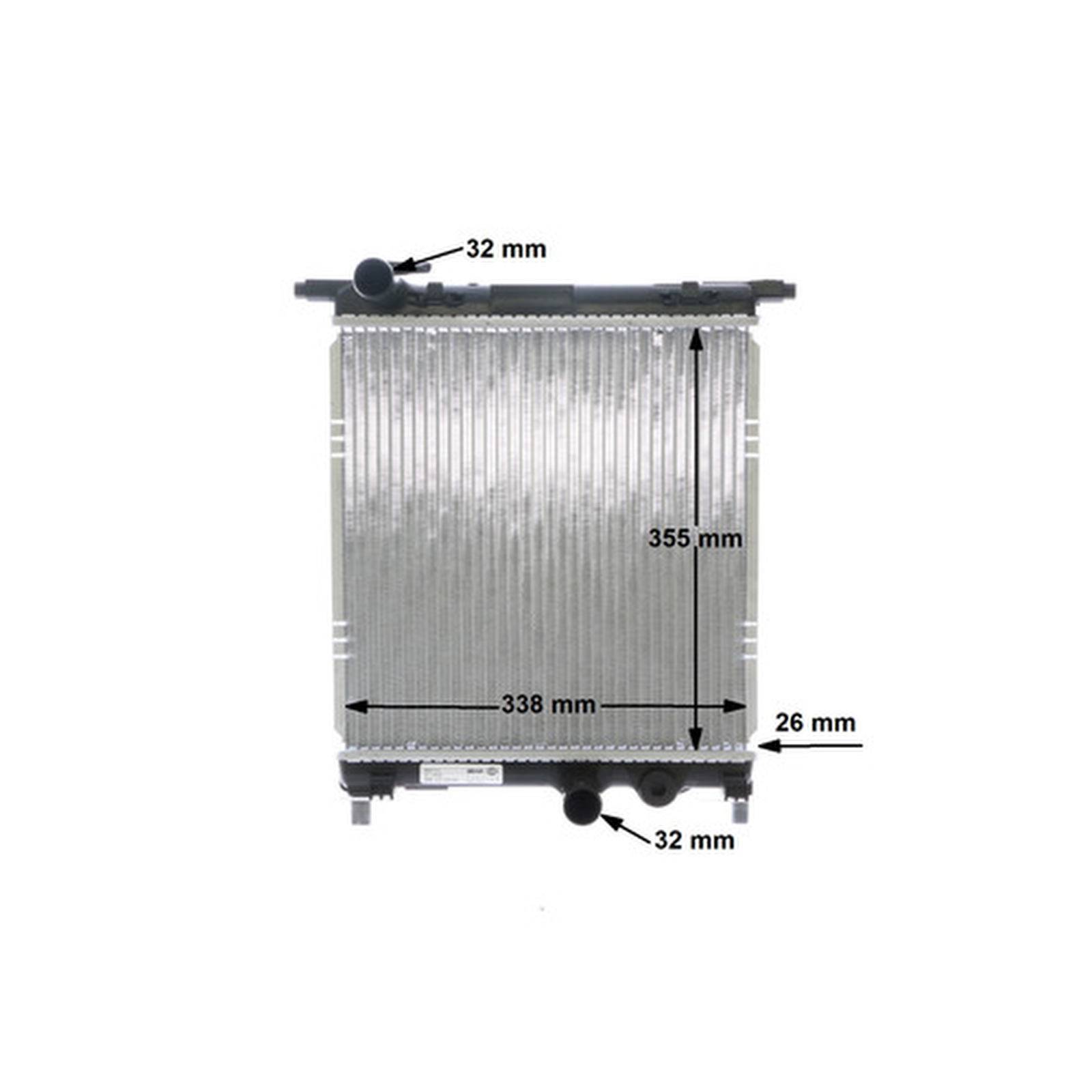 Mahle CR831000S Kühler, Motorkühlung