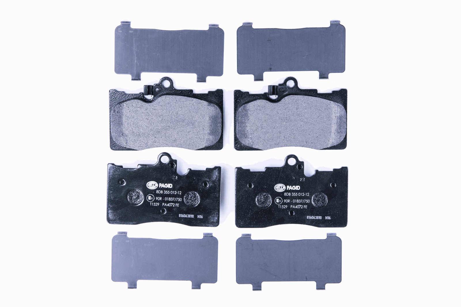 HELLA 8DB 355 012-121 Bremsbelagsatz, SBB