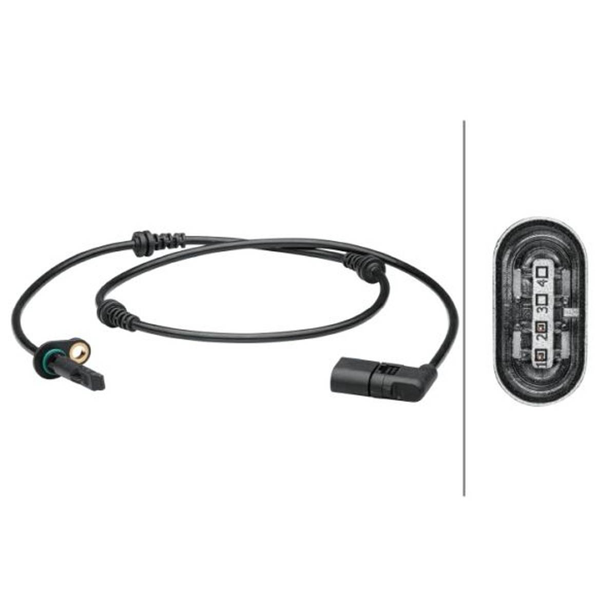 HELLA 6PU 012 679-411 Sensor, Raddrehzahl