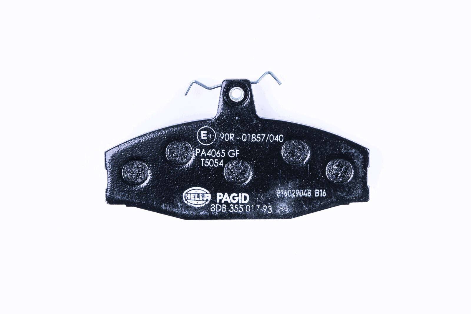 HELLA 8DB 355 017-931 Bremsbelagsatz, SBB
