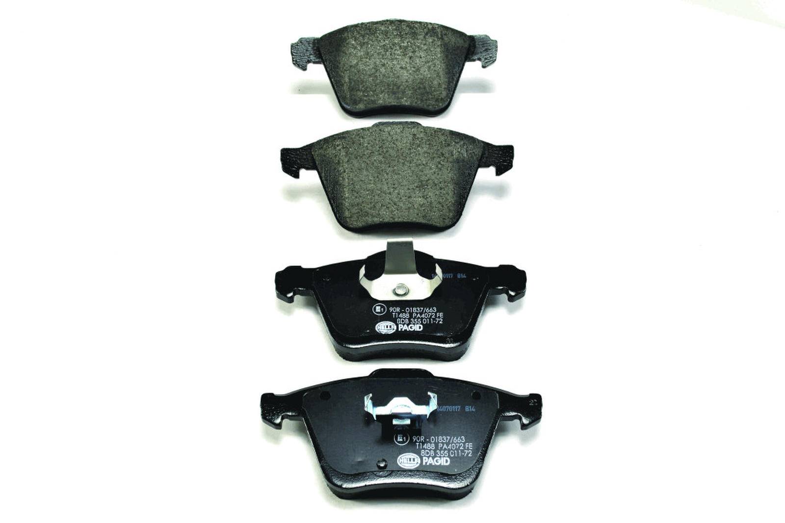HELLA 8DB 355 011-721 Bremsbelagsatz, SBB