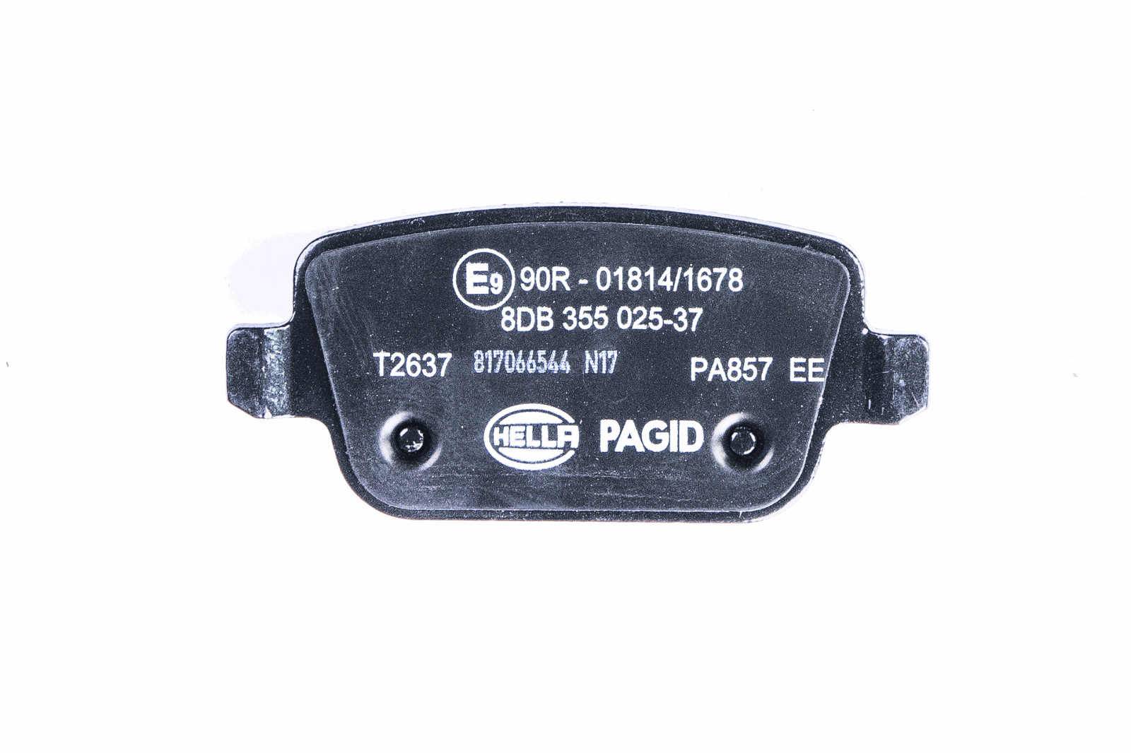 HELLA 8DB 355 025-371 Bremsbelagsatz, SBB