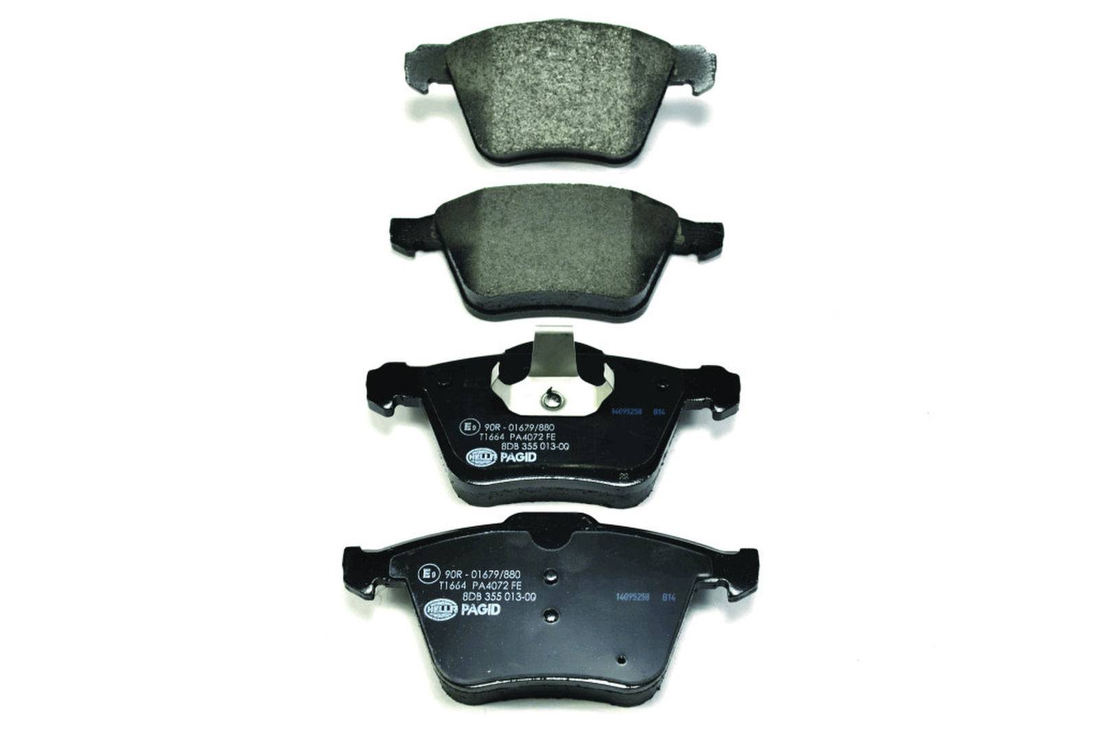 HELLA 8DB 355 013-001 Bremsbelagsatz, SBB