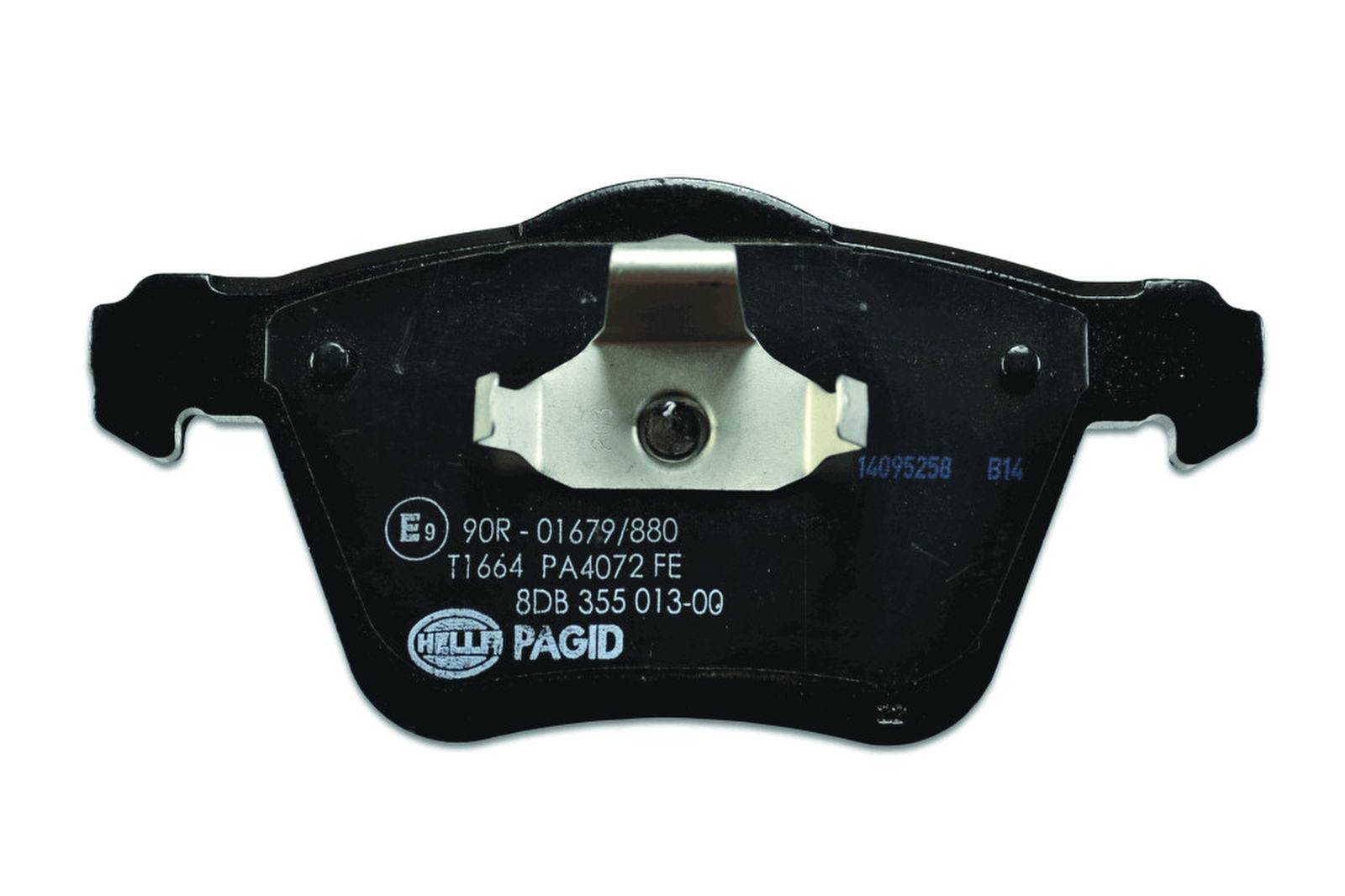 HELLA 8DB 355 013-001 Bremsbelagsatz, SBB