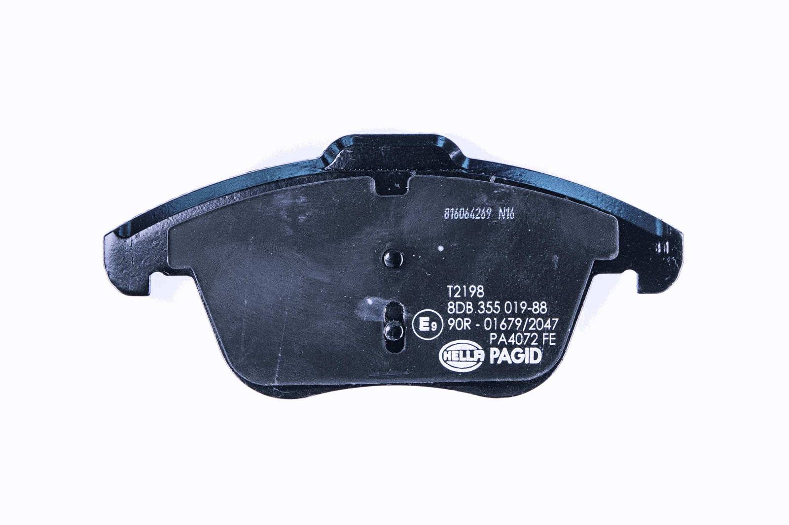 HELLA 8DB 355 019-881 Bremsbelagsatz, SBB