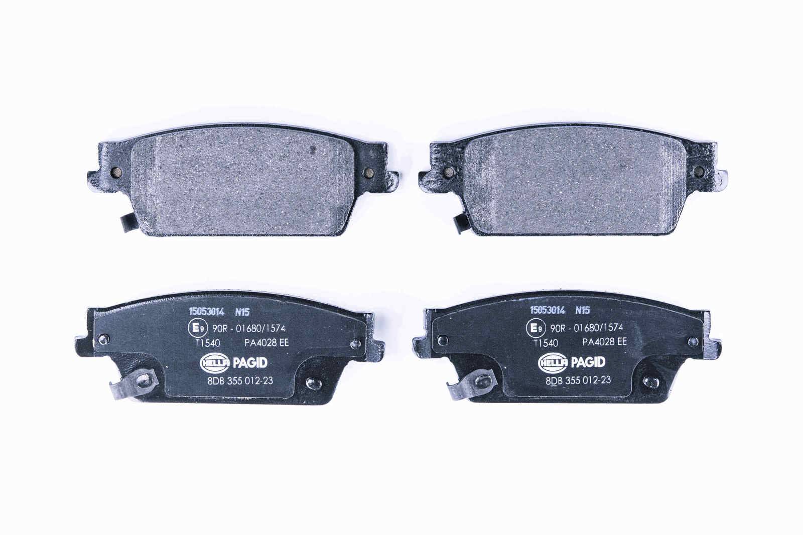 HELLA 8DB 355 012-231 Bremsbelagsatz, SBB