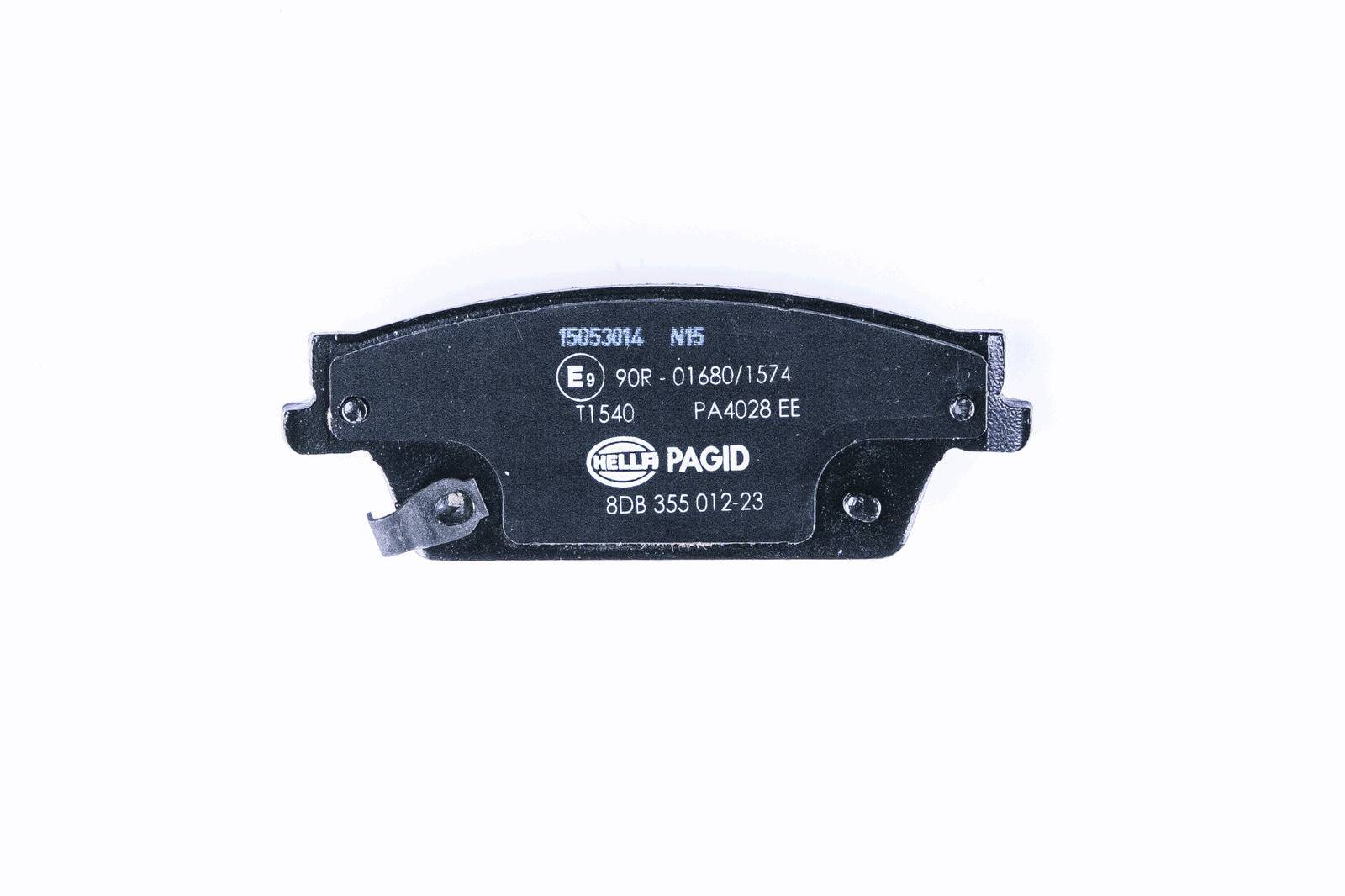 HELLA 8DB 355 012-231 Bremsbelagsatz, SBB