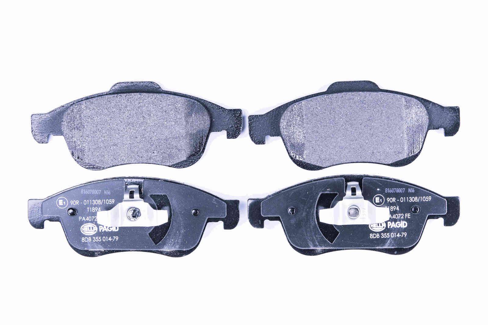 HELLA 8DB 355 014-791 Bremsbelagsatz, SBB