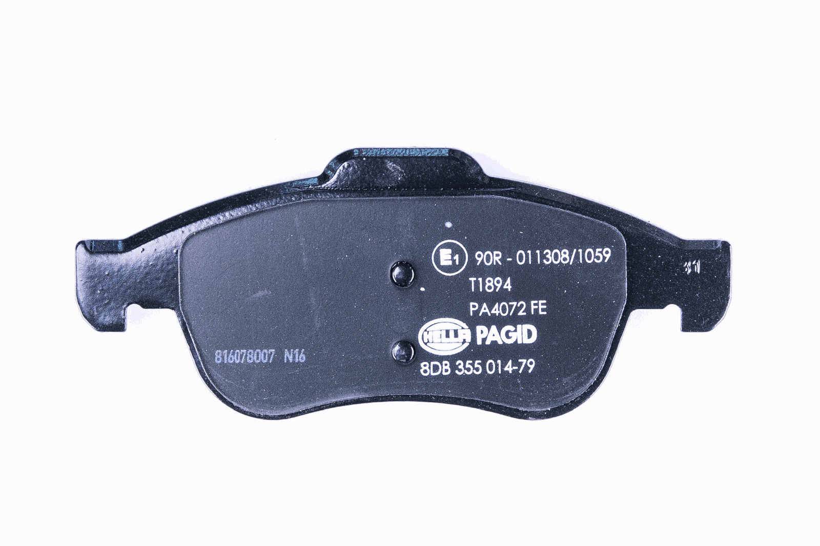 HELLA 8DB 355 014-791 Bremsbelagsatz, SBB