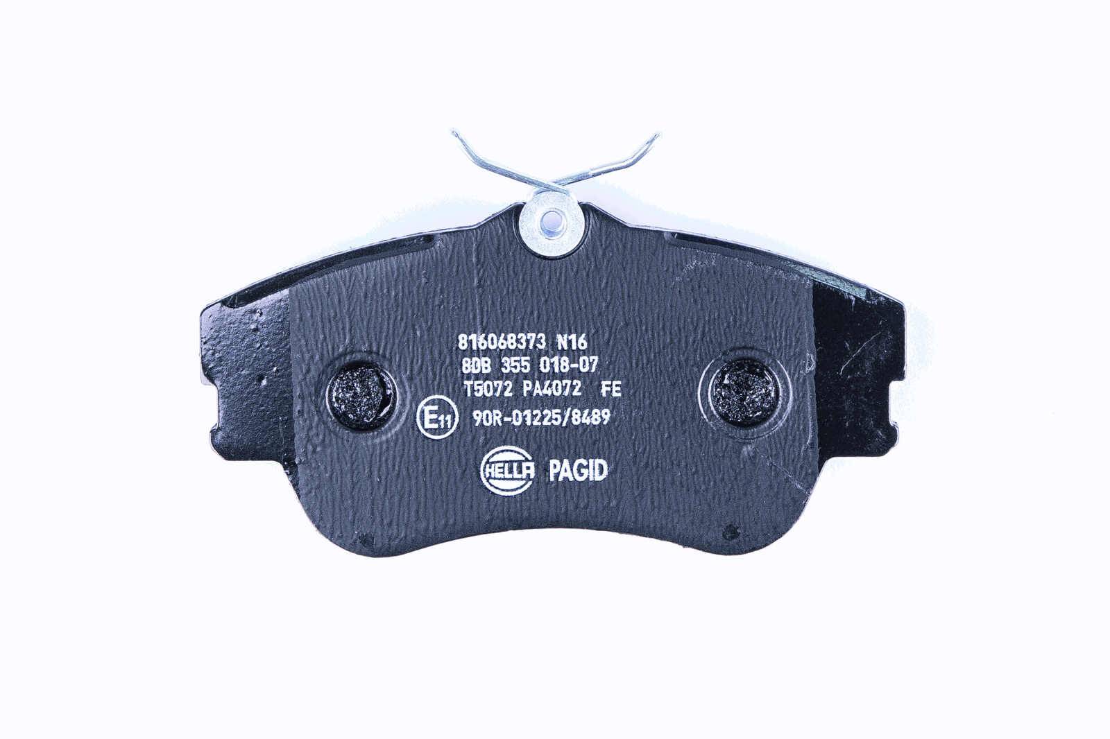 HELLA 8DB 355 018-071 Bremsbelagsatz, SBB