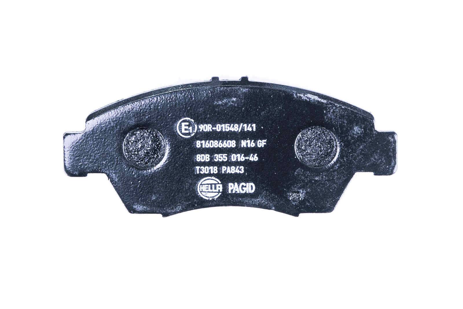 HELLA 8DB 355 016-461 Bremsbelagsatz, SBB