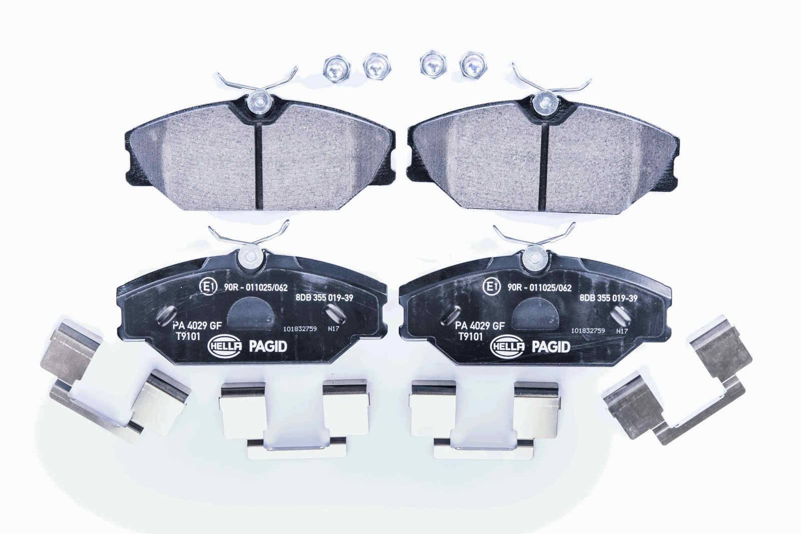 HELLA 8DB 355 019-391 Bremsbelagsatz, SBB