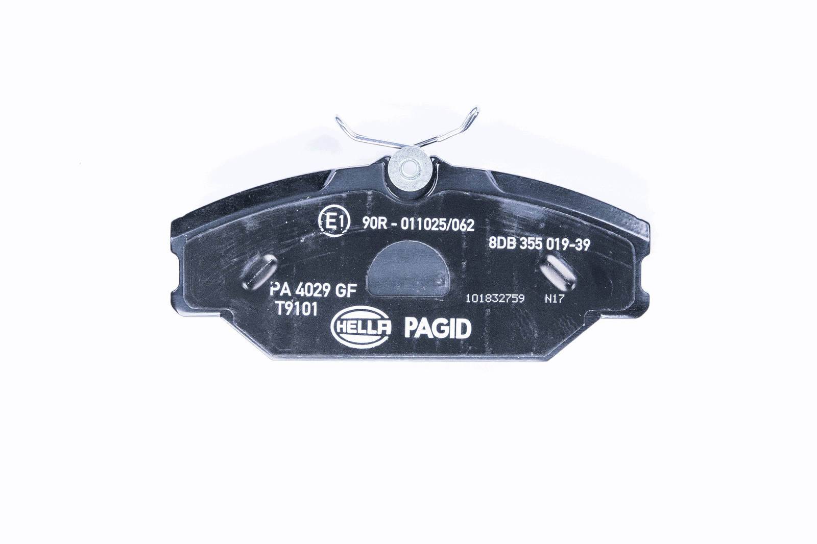 HELLA 8DB 355 019-391 Bremsbelagsatz, SBB
