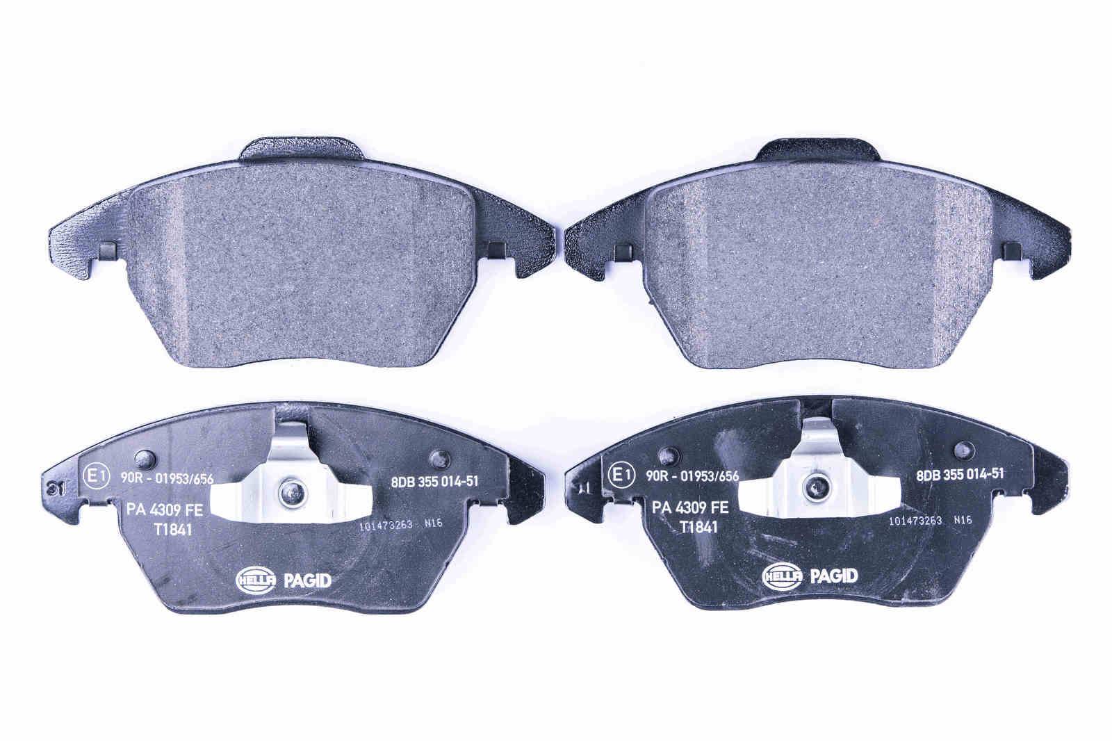 HELLA 8DB 355 014-511 Bremsbelagsatz, SBB
