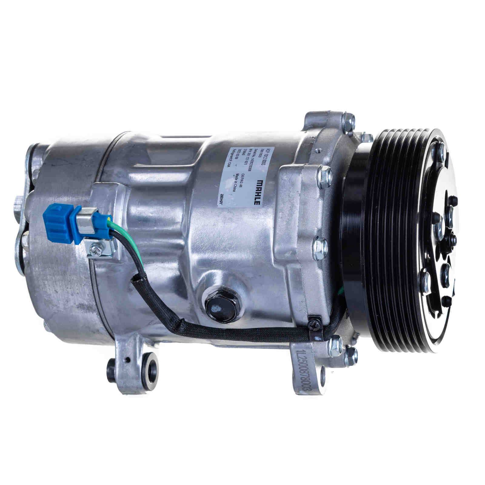 Klimakompressor 12 V Ø 120 mm MAHLE passend für u.a. FORD GALAXY