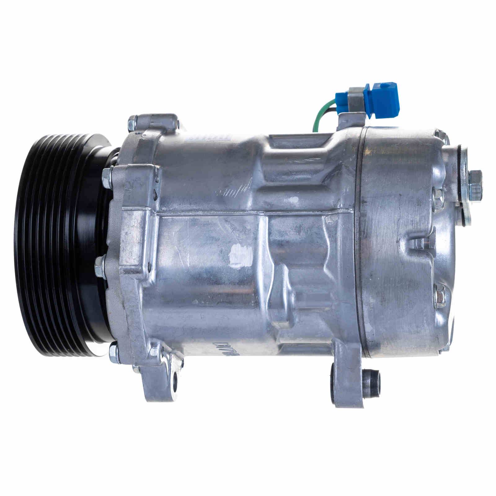 Klimakompressor 12 V Ø 120 mm MAHLE passend für u.a. FORD GALAXY