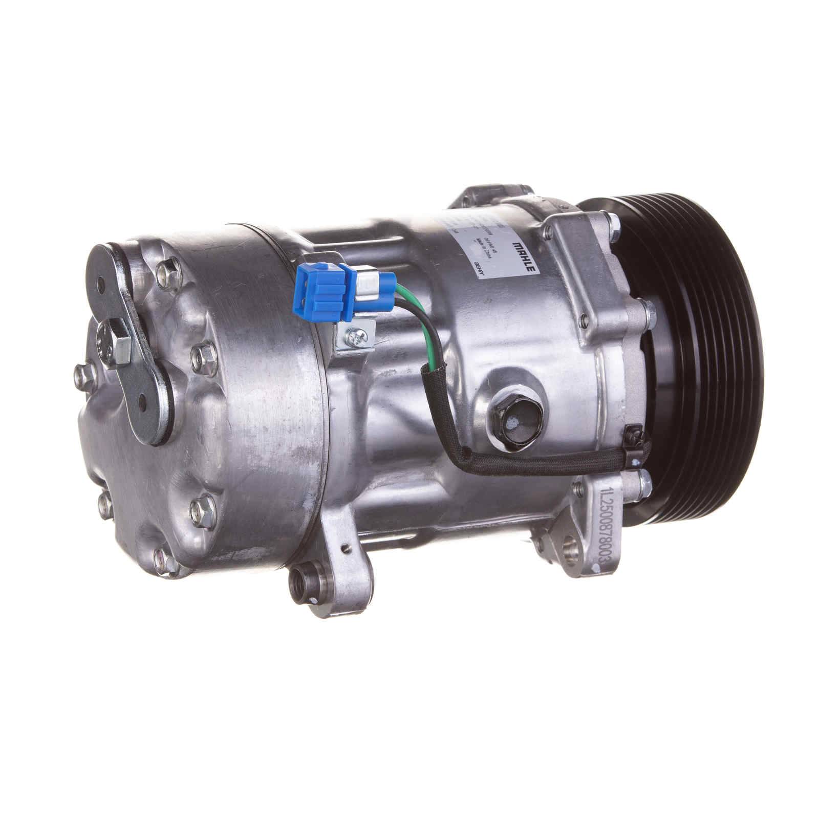 Klimakompressor 12 V Ø 120 mm MAHLE passend für u.a. FORD GALAXY
