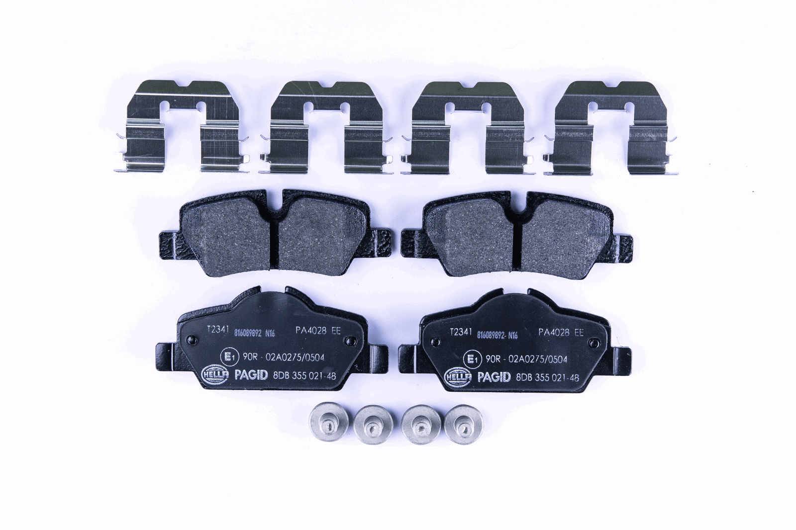 HELLA 8DB 355 021-481 Bremsbelagsatz, SBB