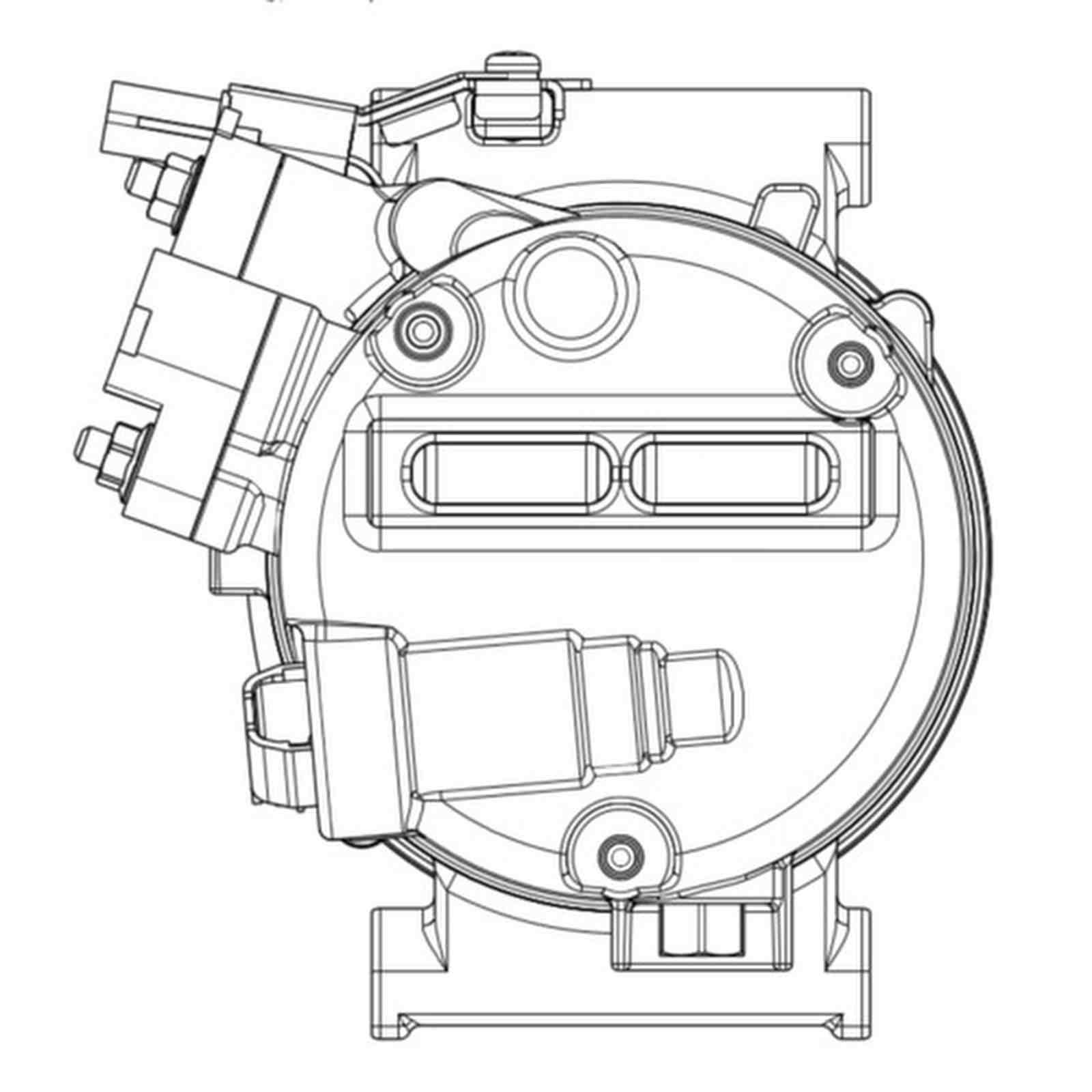 Mahle ACP637000P Kompressor, Klimaanlage