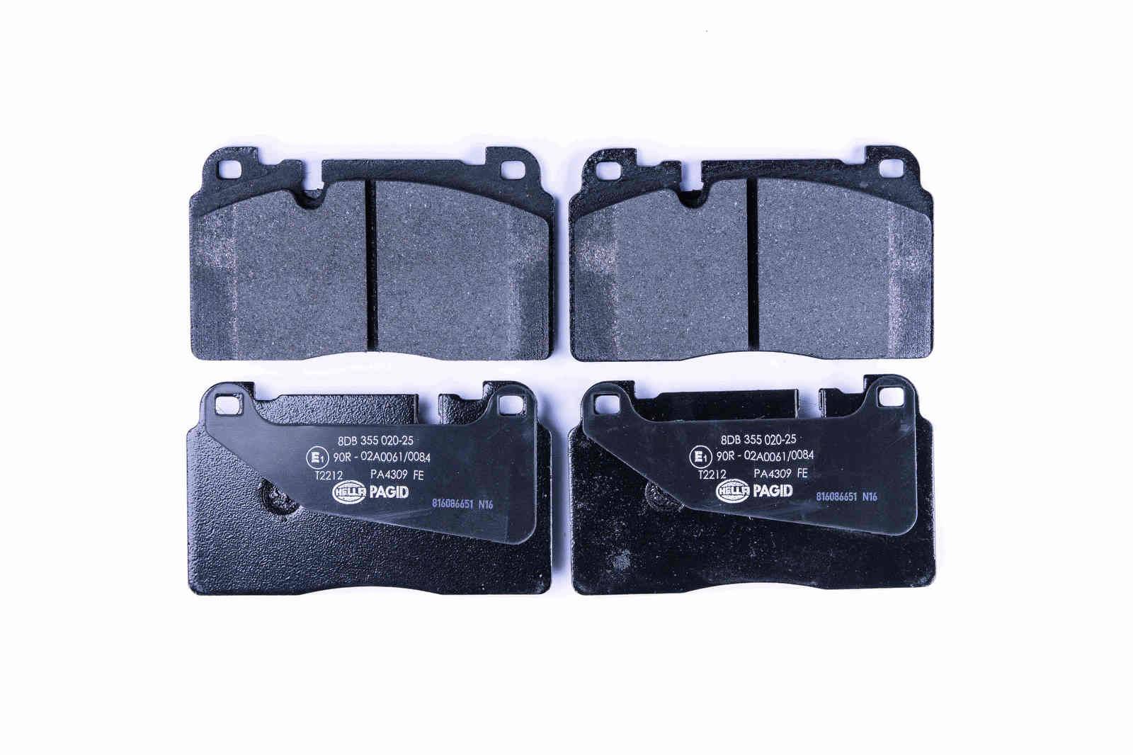 HELLA 8DB 355 020-251 Bremsbelagsatz, SBB