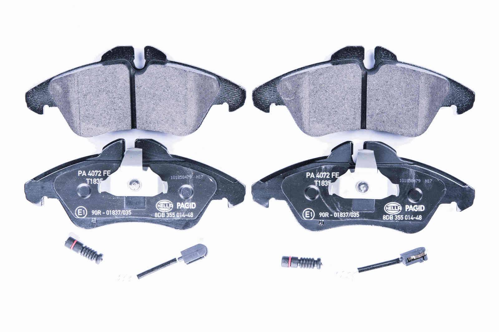 HELLA 8DB 355 014-481 Bremsbelagsatz, SBB
