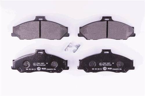 HELLA 8DB 355 009-751 Bremsbelagsatz, SBB
