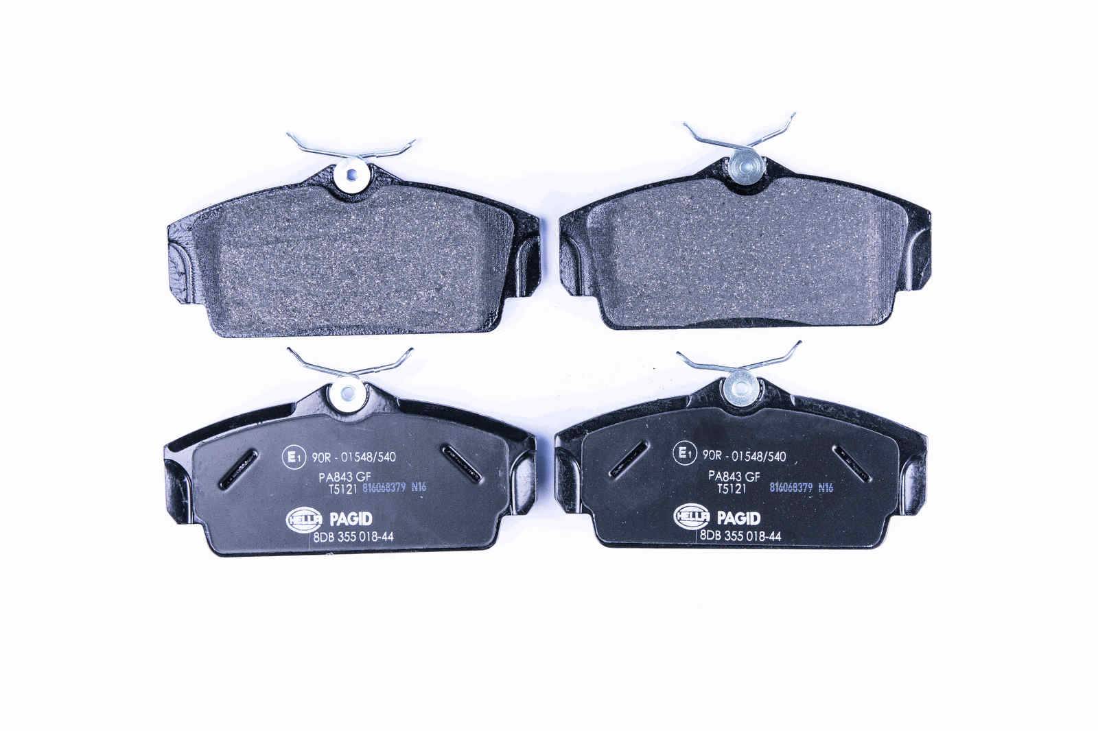 HELLA 8DB 355 018-441 Bremsbelagsatz, SBB