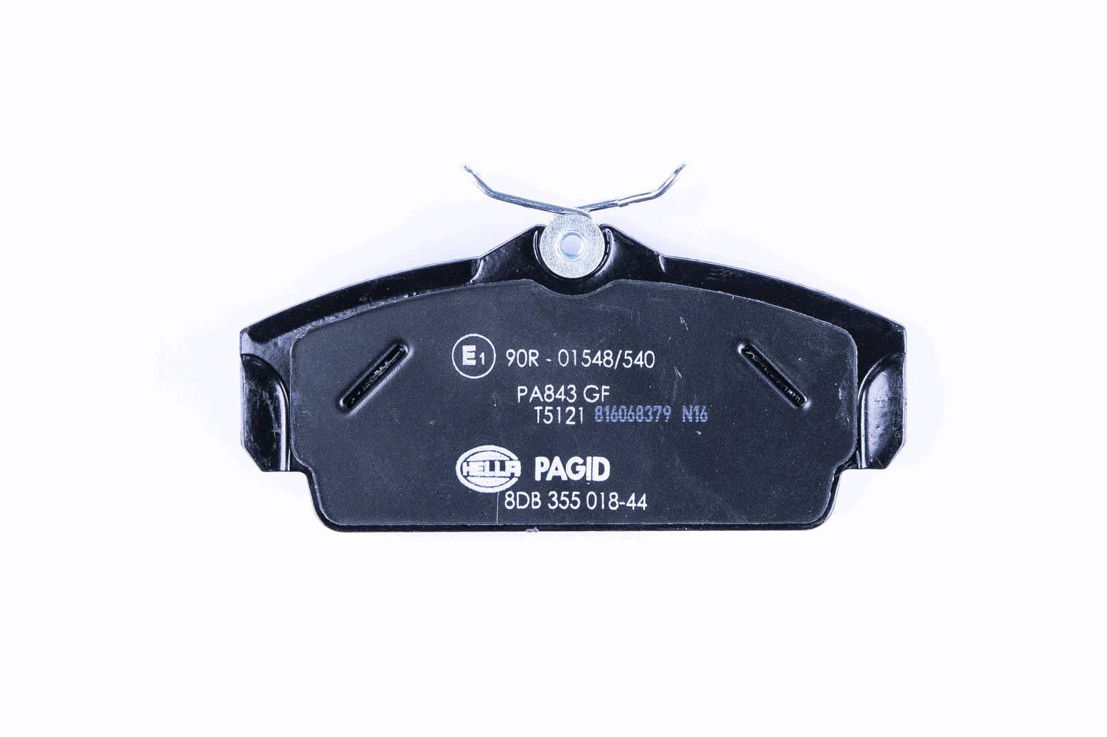 HELLA 8DB 355 018-441 Bremsbelagsatz, SBB