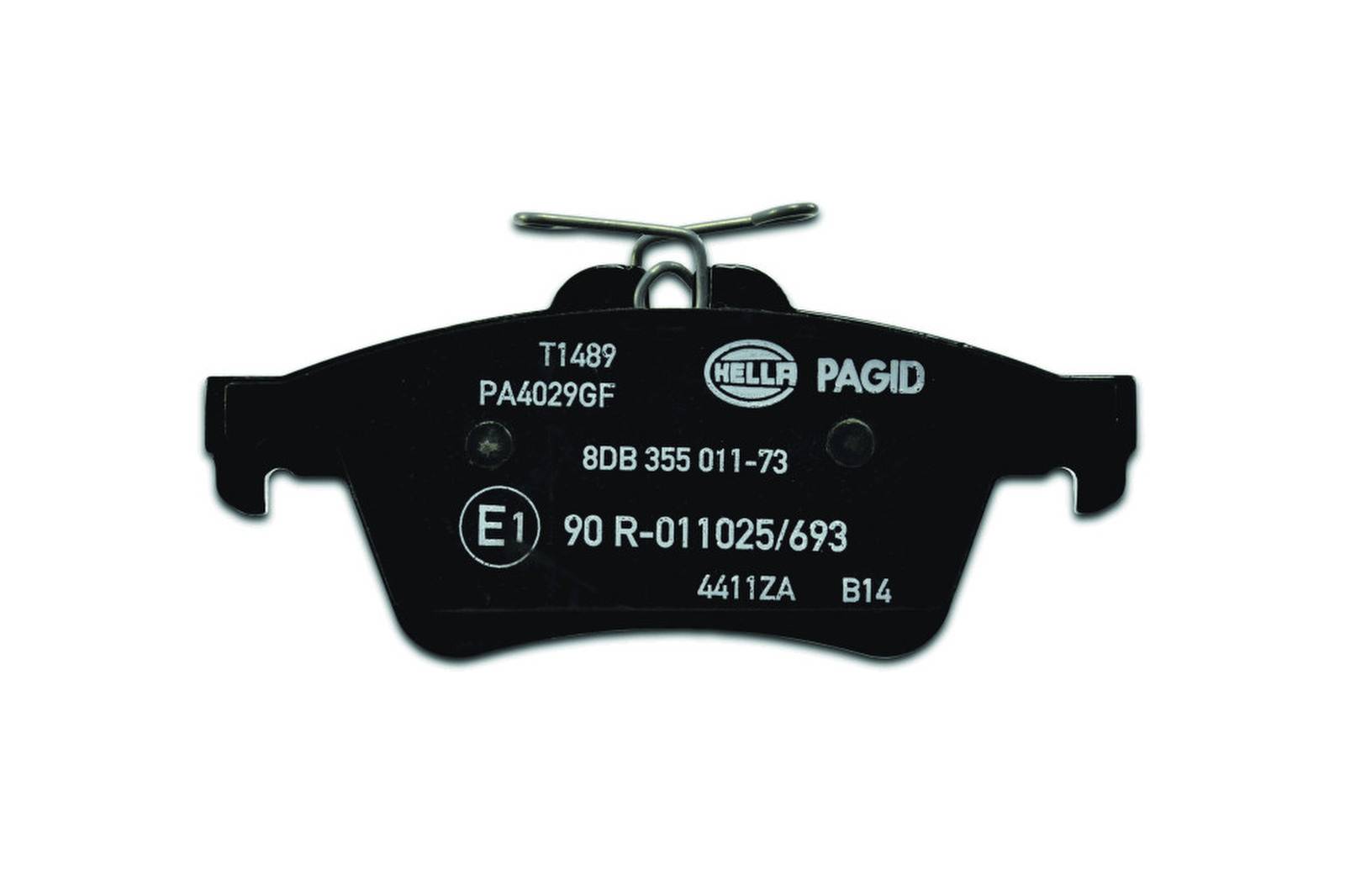 HELLA 8DB 355 011-731 Bremsbelagsatz, SBB