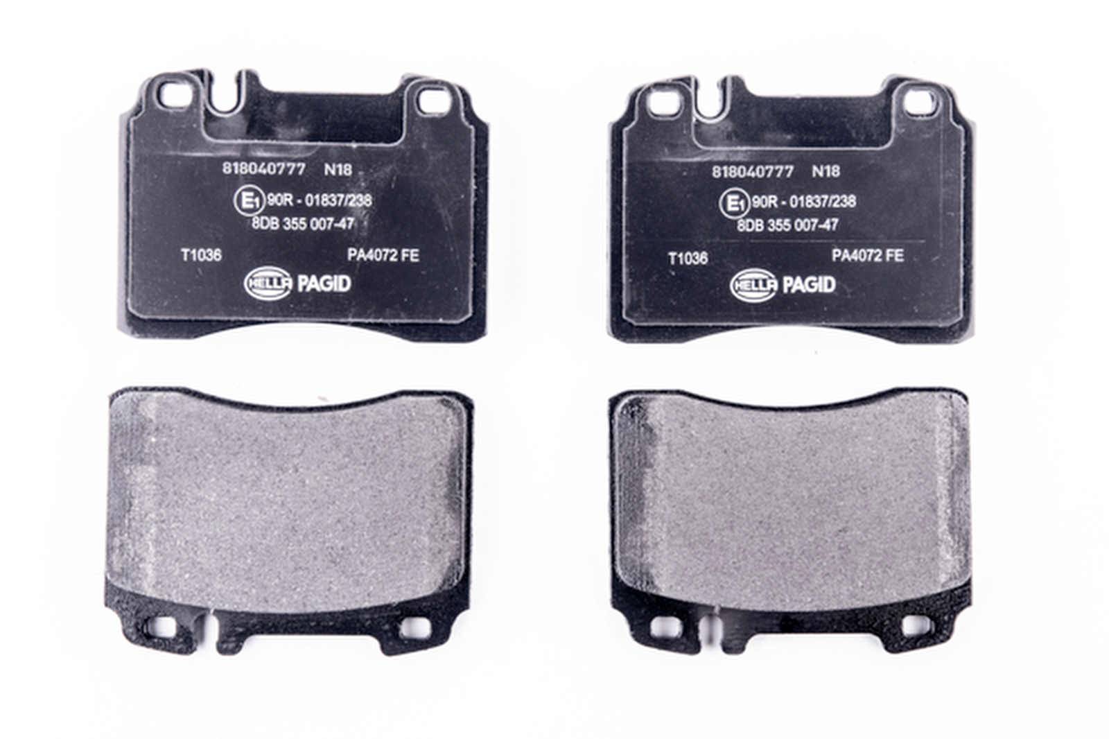 HELLA 8DB 355 007-471 Bremsbelagsatz, SBB