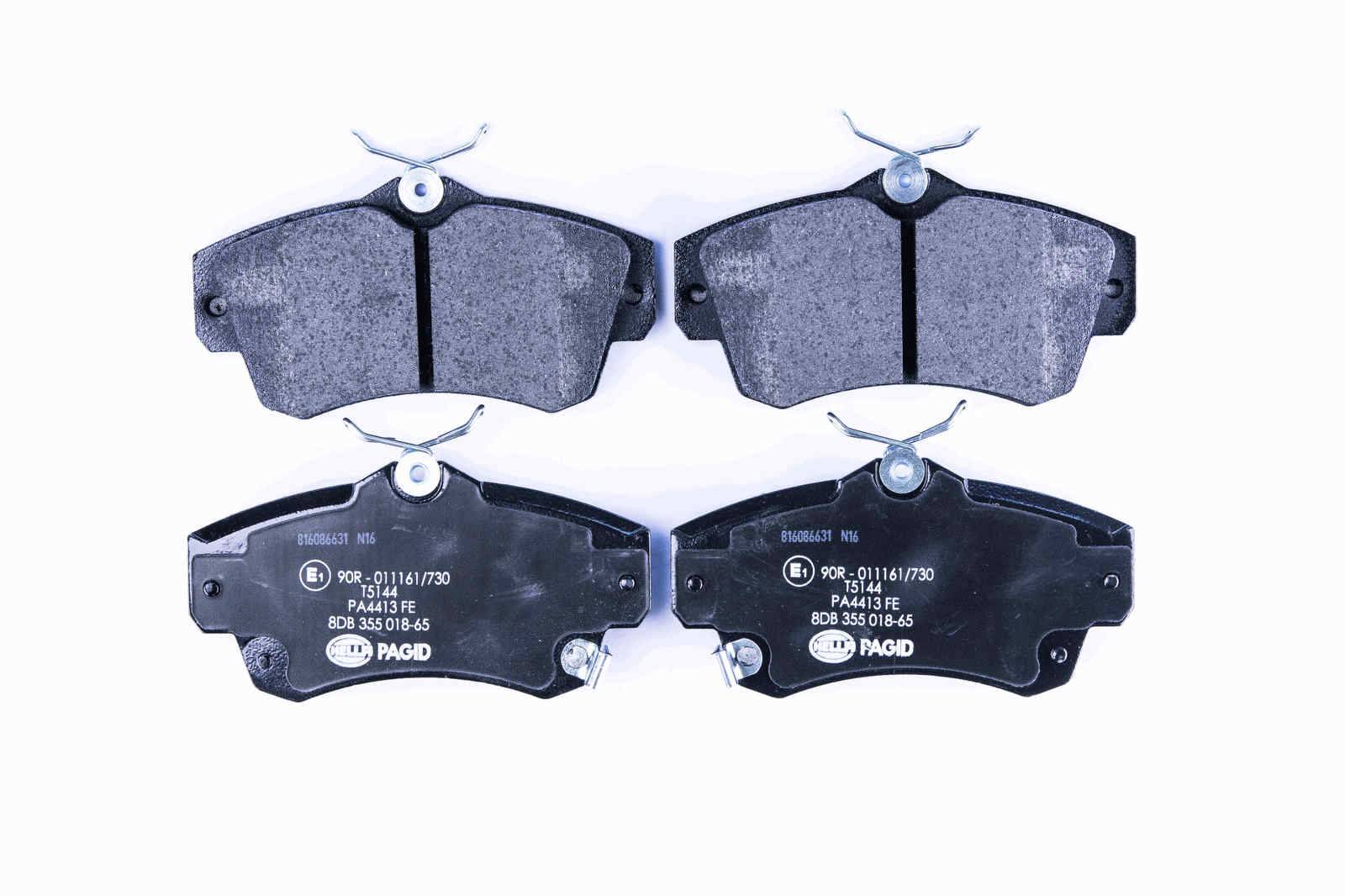 HELLA 8DB 355 018-651 Bremsbelagsatz, SBB