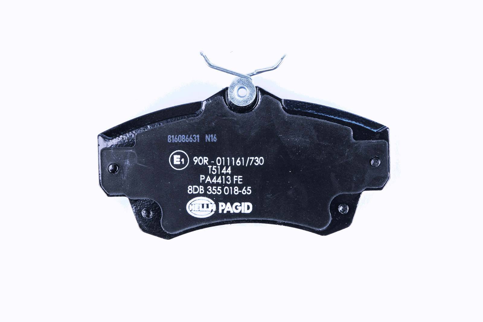 HELLA 8DB 355 018-651 Bremsbelagsatz, SBB